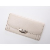 Lancel Le Mademoiselle Adjani Portefeuille Beige